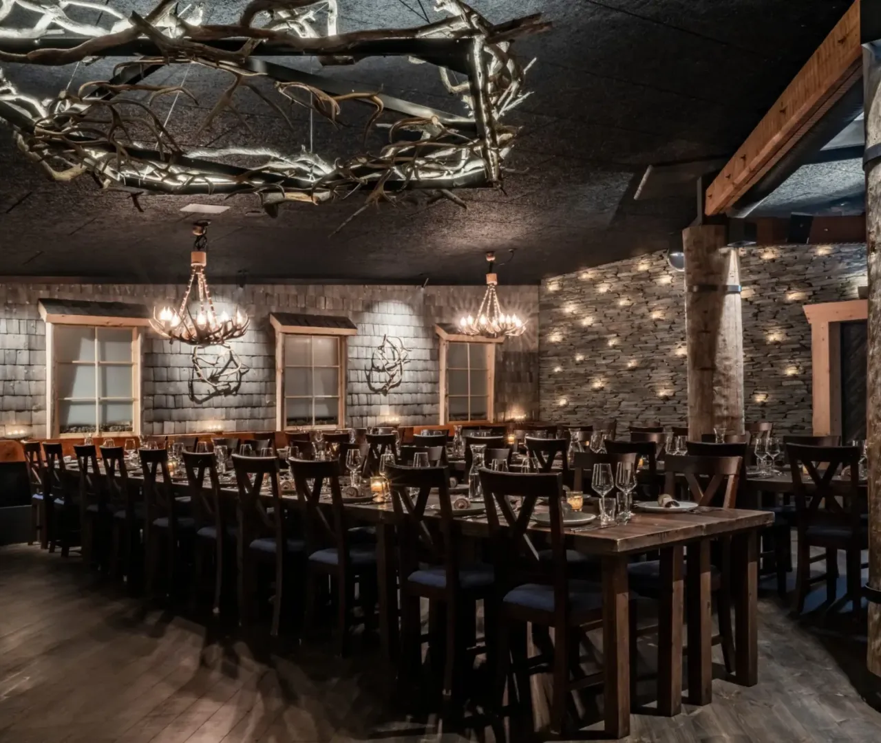 Kontioluola-Restaurant in Iisakki Village in Ruka, Lapland