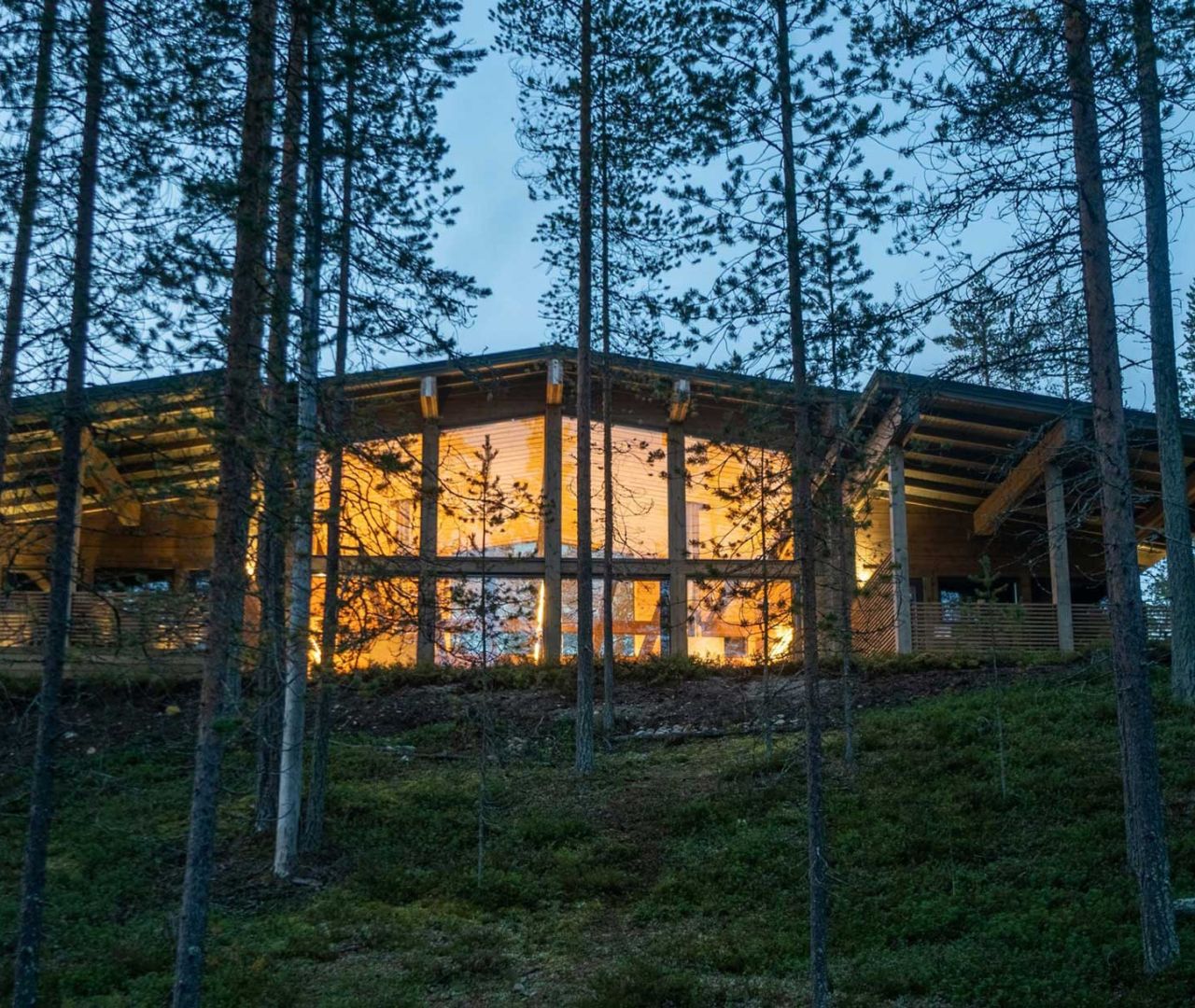 Saaga Lodge in Oivanki Resort, Ruka